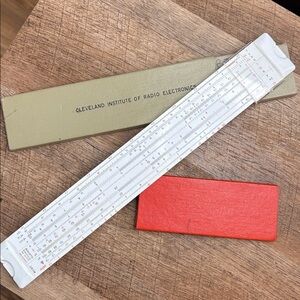 Aristo made in Germany Cleveland Institute of Radio Electronics Slide Rule -